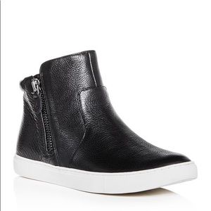 Kenneth Cole High Too Leather Sneakers